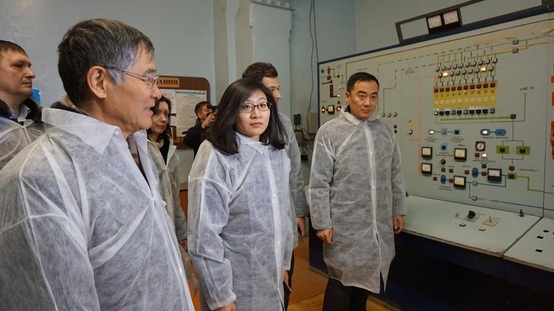 Китайская делегация посетила элеваторно-мельничный комплекс в Самаре