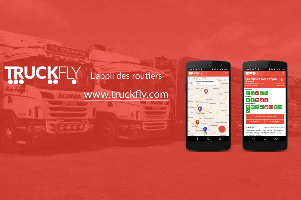 Мишлен приобретает стартап Truckfly – мобильное приложение для водителей большегрузного транспорта