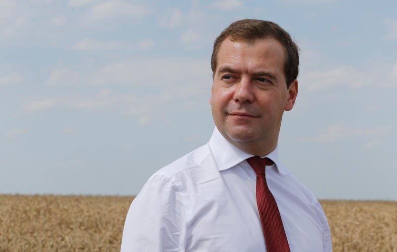 Премьер-министр России Медведев выступил на II Всемирном зерновом форуме