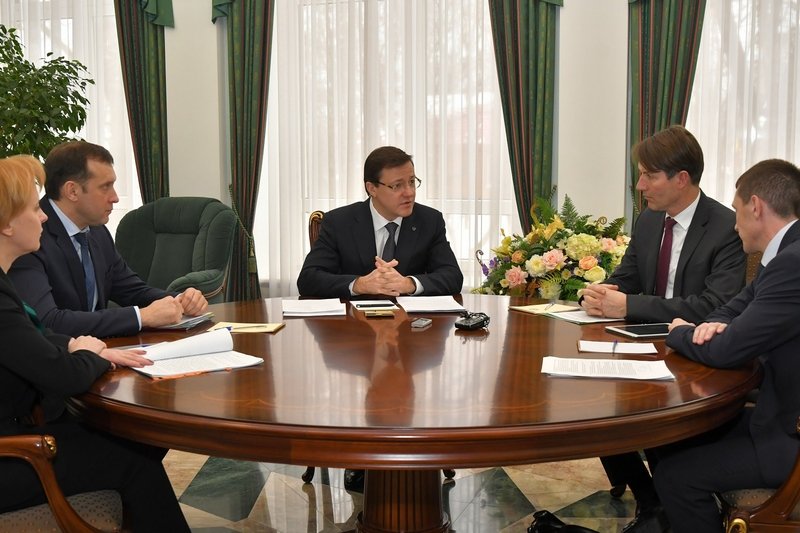 Состоялась встреча врио губернатора Самарской области и управляющего директора Amazonen-Werke