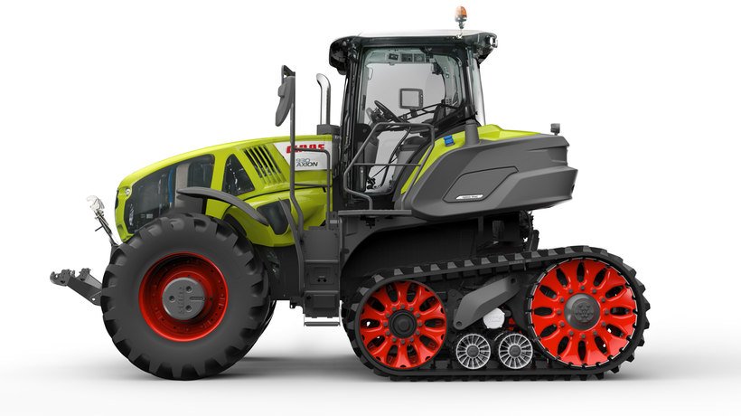 CLAAS впервые представит полугусеничный трактор на выставке Agritechnica 2017