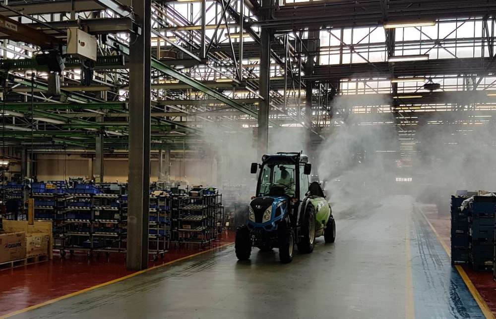 Компания Argo Tractors провела полную дезинфекцию всех своих заводов
