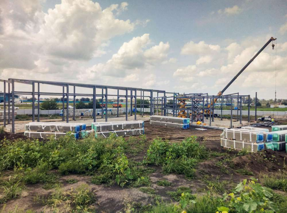 Началось строительство одного из самых больших в России дилерских центров сельхозтехники