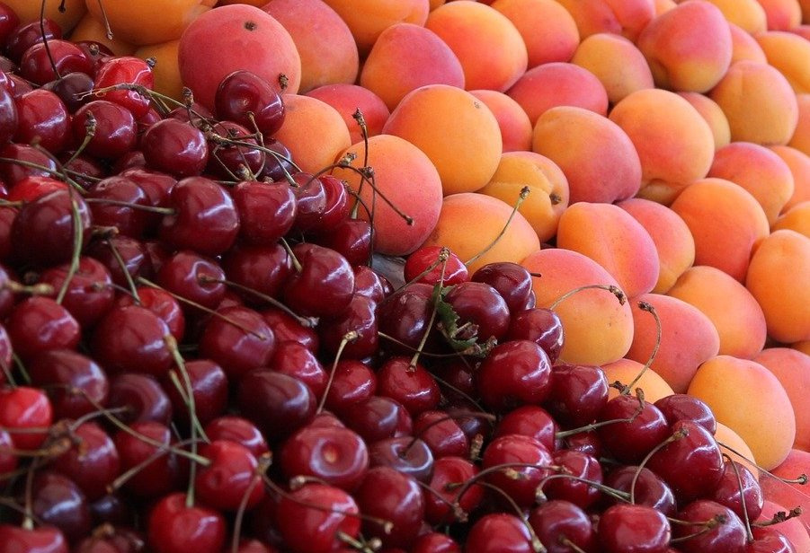 Импорт персиков и вишни в Россию снижается