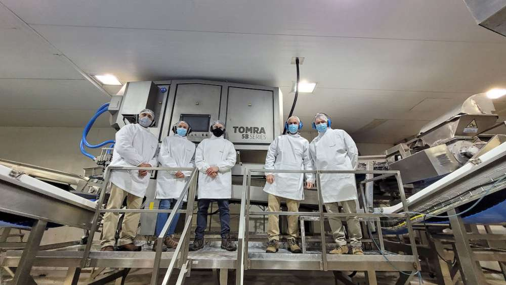 Чилийская компания Vitafoods выбрала сортировочную установку Tomra 5B для предприятия по обработке ягод